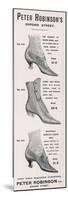 Shoes at Peter Robinsons-null-Mounted Premium Giclee Print