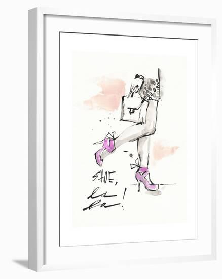 Shoes La La-Megan Swartz-Framed Art Print