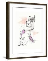 Shoes La La-Megan Swartz-Framed Art Print