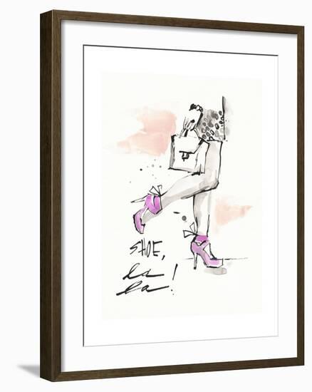 Shoes La La-Megan Swartz-Framed Art Print