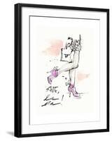 Shoes La La-Megan Swartz-Framed Art Print