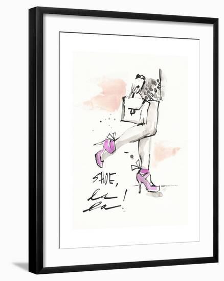 Shoes La La-Megan Swartz-Framed Art Print