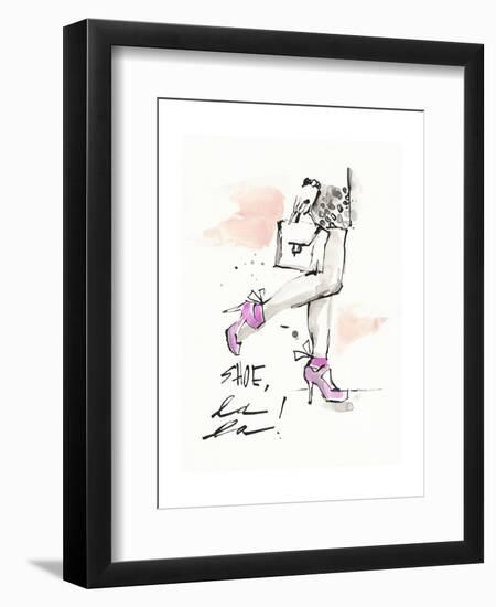 Shoes La La-Megan Swartz-Framed Art Print