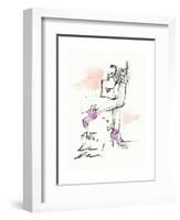 Shoes La La-Megan Swartz-Framed Art Print