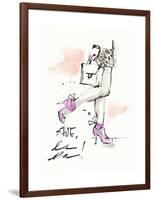 Shoes La La-Megan Swartz-Framed Art Print