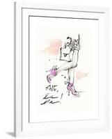 Shoes La La-Megan Swartz-Framed Art Print