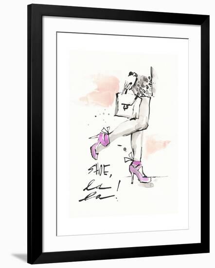 Shoes La La-Megan Swartz-Framed Art Print