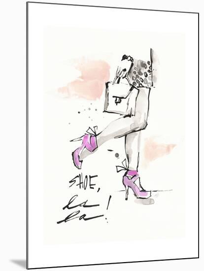 Shoes La La-Megan Swartz-Mounted Art Print