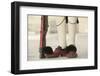 Shoes of Traditional Greek Evzone Infantry Guard Uniform-Jon Hicks-Framed Photographic Print