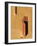 Shoes outside side door into the Mosque at Djenne, Mali, West Africa-Janis Miglavs-Framed Photographic Print