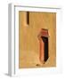 Shoes outside side door into the Mosque at Djenne, Mali, West Africa-Janis Miglavs-Framed Photographic Print