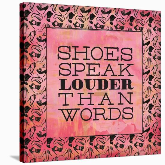 Shoes Speak-Ashley Sta Teresa-Stretched Canvas