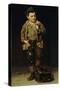 Shoeshine Boy, 1884-John George Brown-Stretched Canvas