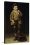 Shoeshine Boy, 1884-John George Brown-Stretched Canvas