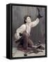Shoeshine Boy-Karl Witkowski-Framed Stretched Canvas