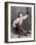 Shoeshine Boy-Karl Witkowski-Framed Giclee Print