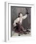 Shoeshine Boy-Karl Witkowski-Framed Giclee Print