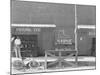 Shoeshine stand in the Southeastern U.S., c.1936-Walker Evans-Mounted Photographic Print