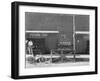 Shoeshine Stand, Southeastern U.S.-Walker Evans-Framed Photo