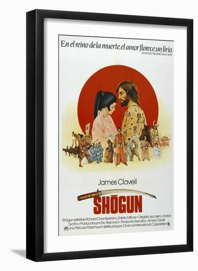 SHOGUN-null-Framed Art Print