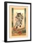 'Shoki and the Demons', c1880, (1886)-Wilhelm Greve-Framed Giclee Print