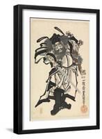 Shoki the Demon Queller, C.1849-53-Utagawa Kunisada-Framed Giclee Print