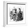 Sholes Type Writer, 1872-null-Framed Giclee Print