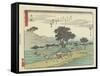 Shono, 1837-1844-Utagawa Hiroshige-Framed Stretched Canvas