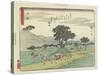 Shono, 1837-1844-Utagawa Hiroshige-Stretched Canvas
