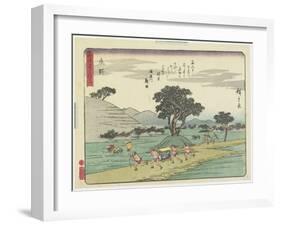 Shono, 1837-1844-Utagawa Hiroshige-Framed Giclee Print