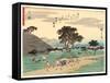 Shono, 1838-40-Utagawa Hiroshige-Framed Stretched Canvas