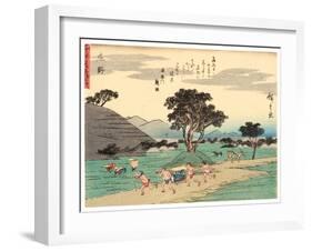 Shono, 1838-40-Utagawa Hiroshige-Framed Giclee Print