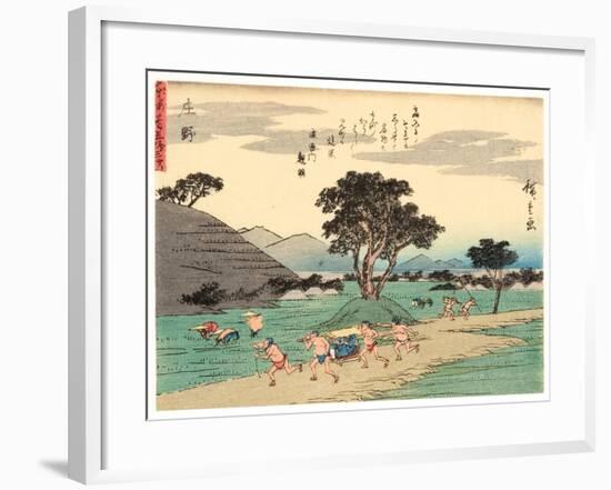 Shono, 1838-40-Utagawa Hiroshige-Framed Giclee Print