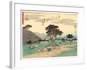 Shono, 1838-40-Utagawa Hiroshige-Framed Giclee Print