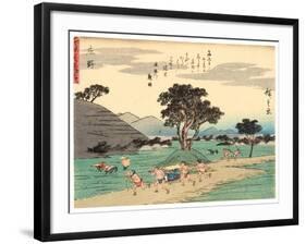 Shono, 1838-40-Utagawa Hiroshige-Framed Giclee Print