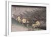 Shôno, pluie d'orage-Ando Hiroshige-Framed Giclee Print