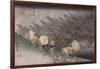 Shôno, pluie d'orage-Ando Hiroshige-Framed Giclee Print