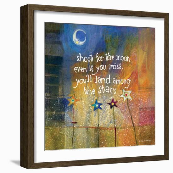 Shoot for the Moon-Robbin Rawlings-Framed Art Print