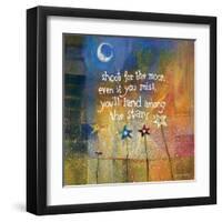 Shoot for the Moon-Robbin Rawlings-Framed Art Print