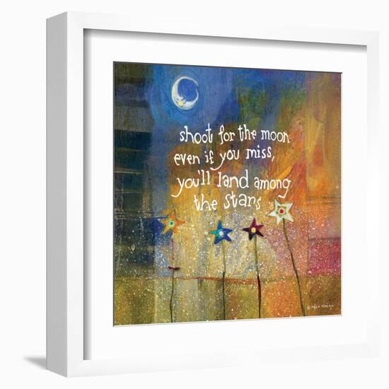 Shoot for the Moon-Robbin Rawlings-Framed Art Print