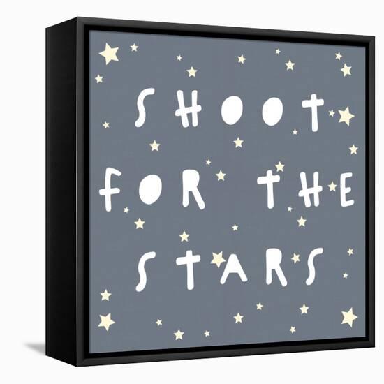 Shoot For The Stars_Square-Leah Straatsma-Framed Stretched Canvas