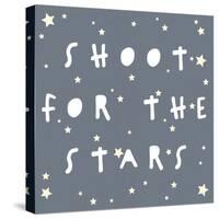 Shoot For The Stars_Square-Leah Straatsma-Stretched Canvas