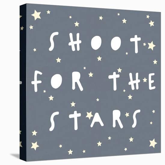 Shoot For The Stars_Square-Leah Straatsma-Stretched Canvas