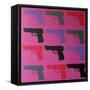 Shooter-Abstract Graffiti-Framed Stretched Canvas