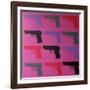 Shooter-Abstract Graffiti-Framed Giclee Print