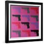 Shooter-Abstract Graffiti-Framed Giclee Print