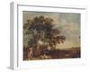 'Shooting: 1769', (1922)-George Stubbs-Framed Giclee Print