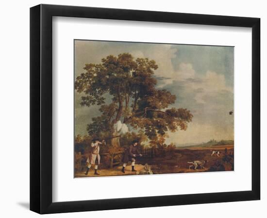 'Shooting: 1769', (1922)-George Stubbs-Framed Giclee Print