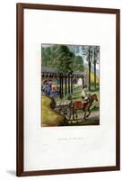 Shooting at the Butt, 1496-Henry Shaw-Framed Giclee Print