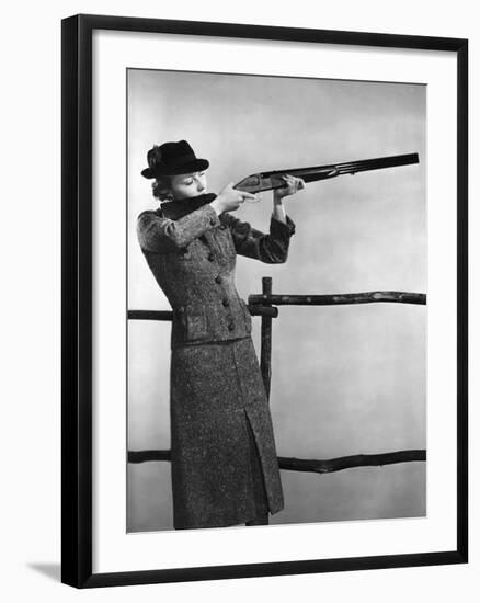 Shooting Clothes-null-Framed Photographic Print